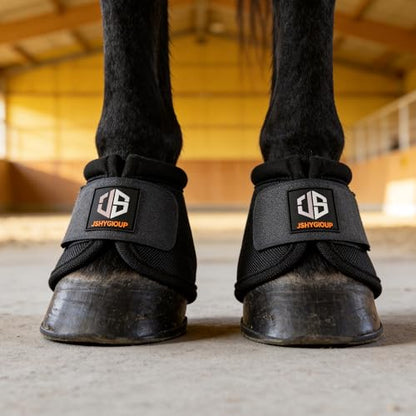Bell Boots for Horses Horse Equine Overreach Ballistic Bell Boots - size: M