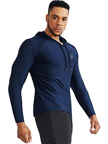 NELEUS Men's Soft T-Shirt - color: 5071 Dark Grey/Navy/Slate Grey,3 Pack, size: Small