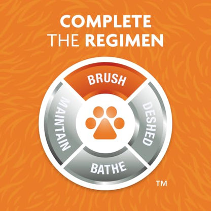 FURminator Curry Comb for Dogs & Cats With Short, Dense Coats | Removes Dust & Loose Hair, Distributes Natural Oils for Healthy Coat, Ideal for Short & Medium Coats, For Daily Use