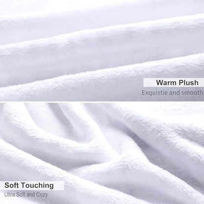 Cute Ghost Fleece Throw Blanket for Couch Adults Teens 40" X 50" - color: Ghost, size: 40x50 inch