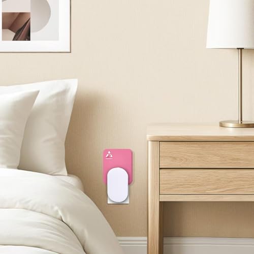 36 Pcs Sticky Refill Glue Cards, Compatible with Safer Home SH502, Dynatrap DT3005W-DS3, DT23005-06, Targets Moth, Fly, Mosquito, Gnat and More, Safe and Super Sticky (Peach Pink) - color: Peach Pink