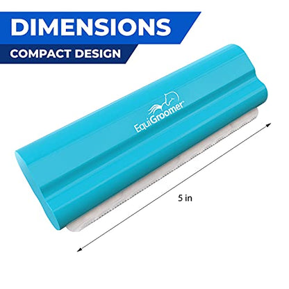EquiGroomer 5-Inch Undercoat Deshedding Brush for Dogs & Cats, Turquoise - color: Turquoise, size: 5 Inch