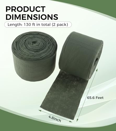 65 Ft x 2 Pcs Tree Protector Wrap for Winter Freeze Protection