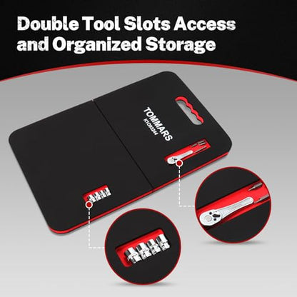 TOMMARS 0.9 Inch Thick Foldable Mechanic Kneeling Pad, 23.6 x 15.7 Inches - size: 23.6in Length-1-Fold