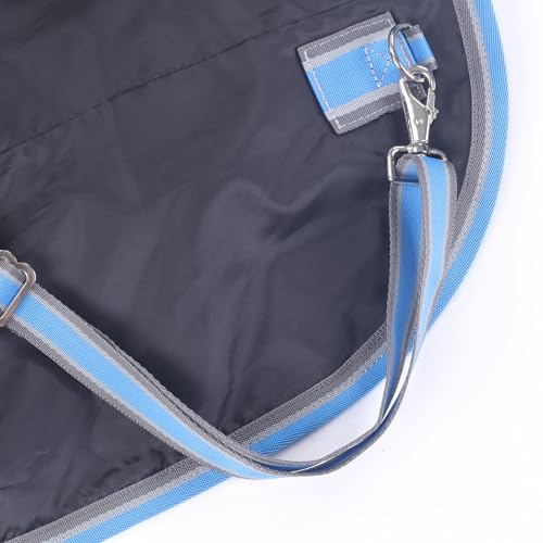 1200D Mini Horse/Pony Blanket 0g No-Fill Waterproof Turnout Sheet - color: Royal Blue, size: 36"