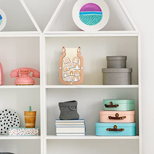 Qunclay Potty Training Jar with Stars for Toddlers,Boho Style - style: Boho Style