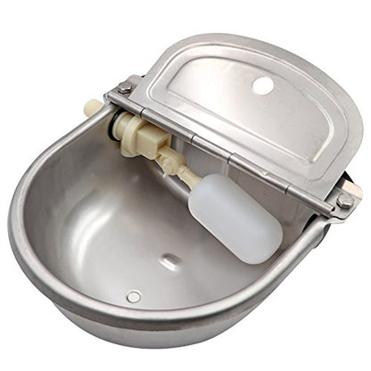 Livestock Water Trough Stainless Steel Automatic Waterer Bowl