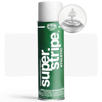 Fox Valley Athletic Field Striping Paint 18 oz Pack of 12, White - color: Athletic White