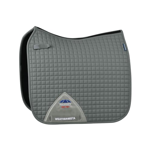 WeatherBeeta Prime Air-Tec Dressage Saddle Pad - color: Grey, size: Large