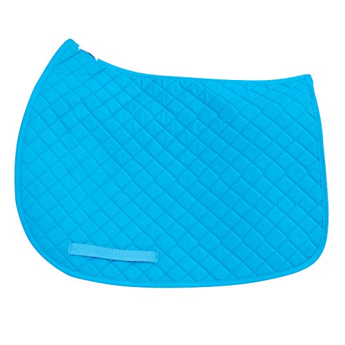 TuffRider Basic All Purpose Horse Riding Saddle Pad - color: Ocean