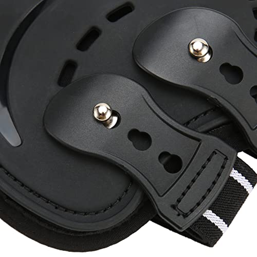 Horse Boots, Lightweight Horse Tendon Boots with Adjustable Buckle, Secure Leg Protection for Horse, Pairs of 2 - size: Medium