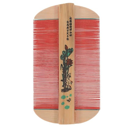IMIKEYA Suyod Hair Comb from The Philippines - Double-Sided Comb for Removal Fine Tooth Design for and Nit Treatment at Home or Travel - size: M