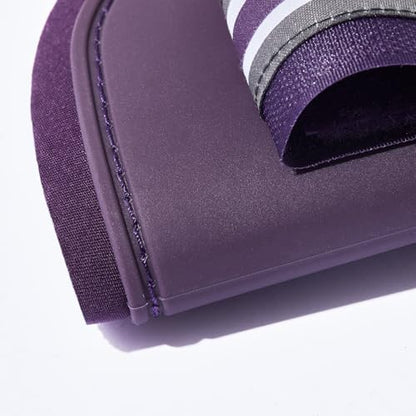 HORZE Adepto Open Front Tendon Boots | Durable Shell with Neoprene Lining - Blackcurrant Purple - Cob - color: Blackcurrant Purple, size: Cob