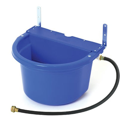 Little Giant® Automatic Animal Waterer | DuraMate Float Controlled Automatic Waterer for Livestock | Heavy Duty and Durable | Made in USA | 4 Gallon (Blue, 4 Gallon) - color: Blue