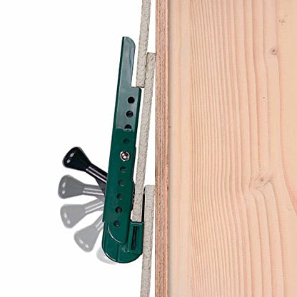 PacTool Gecko Gauge Siding Tool - LP Wood Installation, 2-Pack Green - size: 3/8” Thickness for LP Siding, style: STANDARD