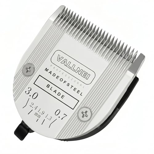 5-in-1 Professional Animal Clipper Blade Compatible with Wahl Arco, Bravura, Chromado, Creativa, Figura, Motion & SuperGroom for Dog, Cat, Horse & Pet Grooming, Detachable & Adjustable - color: Silver, size: 1 Pack