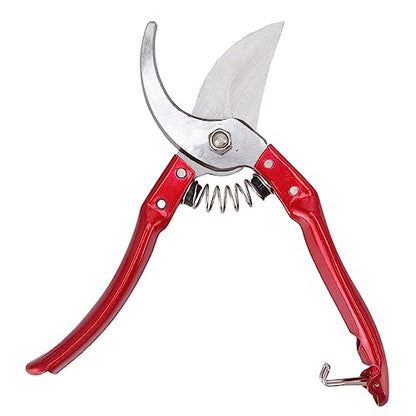 Professional Stainless Steel Hoof Trimming Scissors Super Heavy Duty Farm Animal Toe Nail Shears Ergonomic Wooden Handle Non Slip Grip Right Left Hand Use for Sheep Goat Cow (Red) - color: 1
