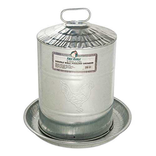 Harris Farms Double Wall Poultry Drinker|Automatic Poultry Water|5 Gallons