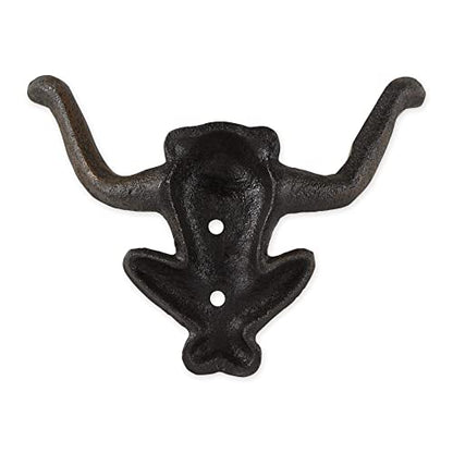 DII Cast Iron Decorative Wall Hook Set, Monkey, 2 Count - size: Monkey