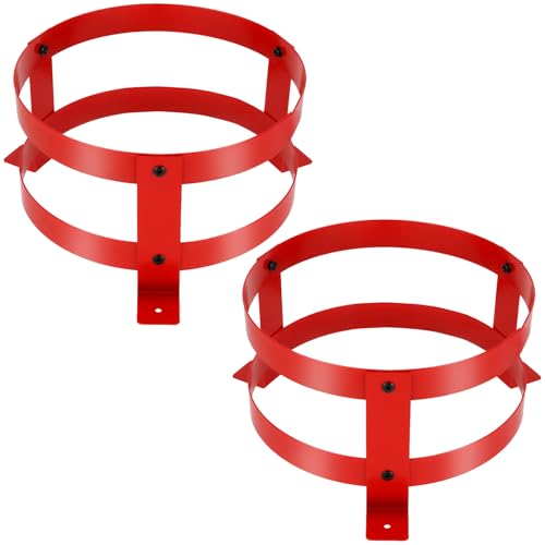 2 Pcs 5 Gallon Bucket Holder 11.6 Inch Diameter, Bucket Holder Rack for RV, Truck, Cart, UTV, Landscape Trailer