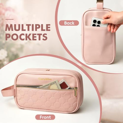 Breast Milk Cooler Travel Bag with 3 Ice Pack, Waterproof Breastmilk Cooler Storage Bag, Portable & Versatile Insulated Cooler Bag with Buckle Handle for Nursing Mom Daycare, Travel, Pink - color: Pink