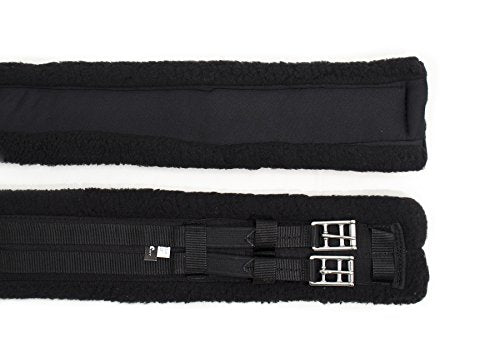 Fleece Stay-Dry Dressage Girth with Double Elastic