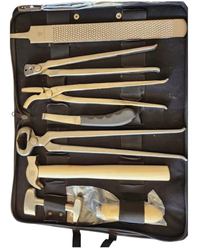 Heavy Duty Professional Horse Care Farrier Tool Kit Hoof Clincher Nipper with High Stainless Steel