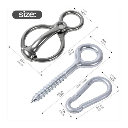 Horse Tie Ring Stainless Steel Training Equipment