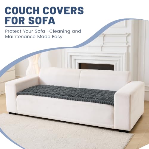 Waterproof Couch Cover for Dogs Washable (Dark Grey, 27.6" x 82.6") - color: Waterproof Dark Grey, size: 27.6"x 82.6"