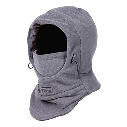 TRIWONDER Kids Winter Hats Balaclava Ski Mask for Boys Girls Toddlers Windproof Adjustable Cold Weather Face Mask Neck Warmer - color: Gray