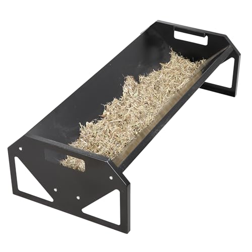 Pasture Feeder 44.2" Long, Livestock Feeder for Farms