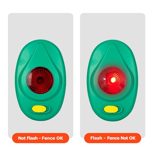 Electric Fence Light Indicator,Fence Alert Electric Fence Checker,Green 1pc - color: Green, size: 1 pc
