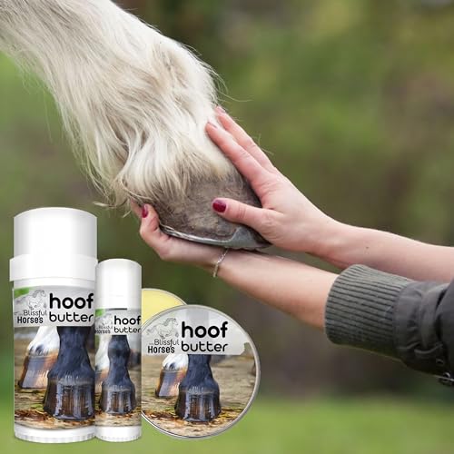 The Blissful Horses Hoof Butter All Natural Support for Your Horse's Hooves - size: 8-Ounce