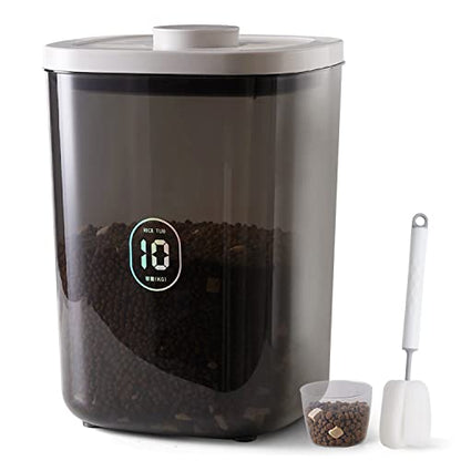 22-25 Lbs Rice Dispenser Storage Container - color: AY-10KG-GREY