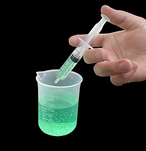 5ml Syringe for Liquid, Oral, Scientific Labs, Measurement, Dispensing, with Cap- 3 Pack 5ml Syringes - style: 5 ml