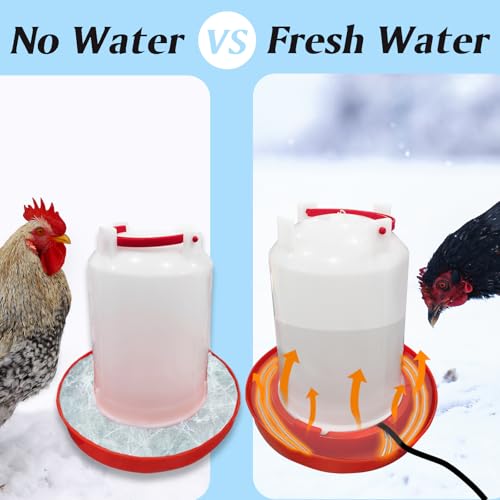 Chicken Water Heater Cord, Freeze-Proof Cable for Poultry Waterers, 1 Pack