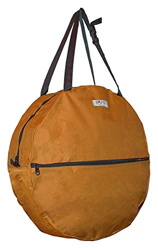Tahoe Horse and Calf Roping 3 Ropes Carry Bag Custom Designed with Reflective and Overlay Trims Tack, Orange