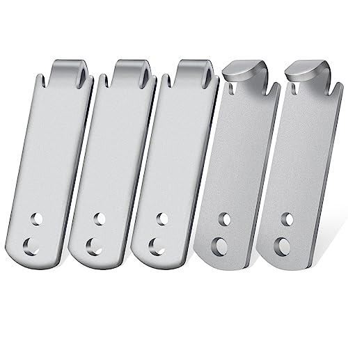 Fence Wire Twister for T Post Clips, Barb Wire Twisting Tool for Fencing Wire, Stainless Steel (5 Pack) - size: 5 PACK