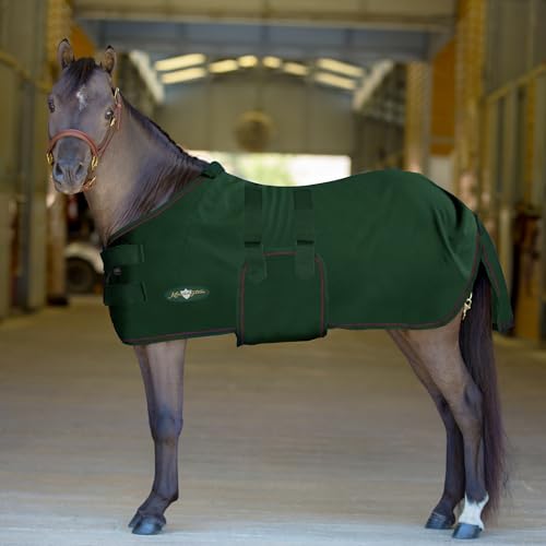 Kensington Poly Cotton Stable Sheet Pony Fit - color: A- Hunter, size: 42"