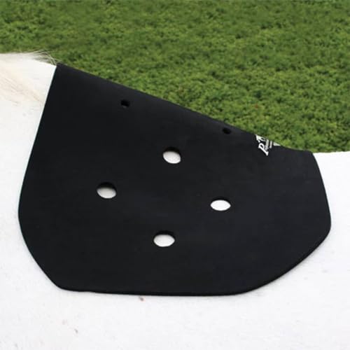 Professional's Choice Equine Non-Slip Pad | Secure, Breathable, and Contoured Fit | Universal Size | Black