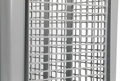Hudson Exchange 24 x 16 x 8" (2 Pack) Mesh Straight Wall Handled Storage Container Tote, Gray - color: Gray, size: 2 Pack