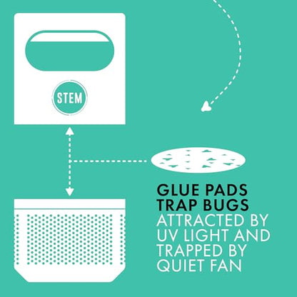 STEM Flying Insect Fan Trap Glue Reﬁll Pads, 5 Count - size: 5 Count