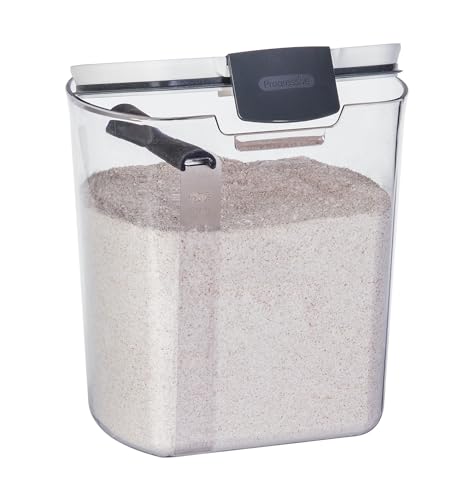 ProKeeper Flour Storage Container with Airtight Lid, 4-Quart Capacity - color: Flour Keeper, size: 1 Piece