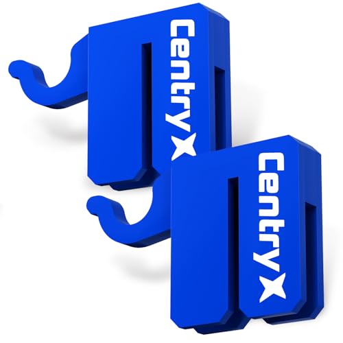 T-Post Target Hanger Tactical Elephant T Post Target Holder AR500 Metal T Post Targets Hook Stand, Easy Assembly, Gread for Standard T-Post - Hang Metal Plates, Gongs, Torsos - color: Blue-2 Pack