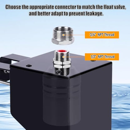 Water Trough Float Valve for Stock Tank