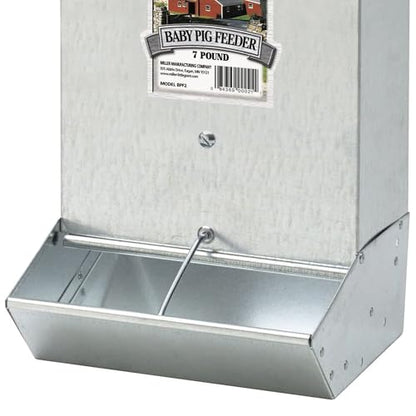 Little Giant BPF2 Mountable 2 Hole Baby Piglet Trough Feeder, 7 Pound (2 Pack)