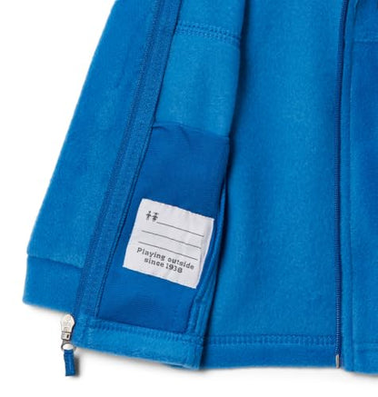 Columbia Youth Steens Mountain II Fleece Jacket - color: Bright Indigo, size: 6-12 Months