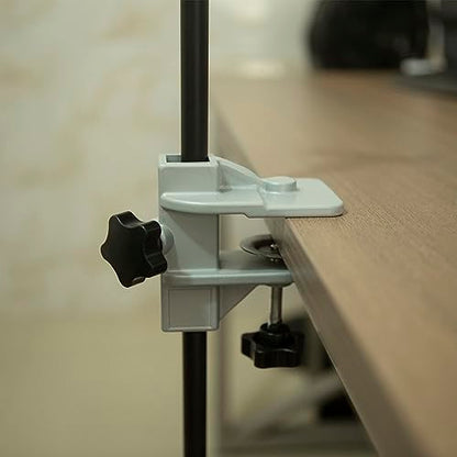 2Pack Pet Grooming Table Arms Clamp Metal, Heavy Duty Aluminium Alloy Dog Cat Hair Cut Holder Accessories Fixture Fixation (Inner Dia 22 * 22mm) - size: 0.2~1.1 In (2Pack)