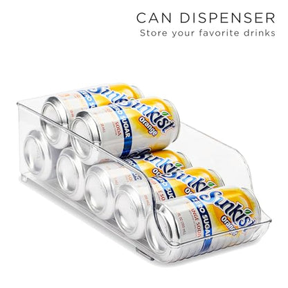 Sorbus Fridge Organizers and Storage Bins for Pantry & Fridge (8 Piece Set) - size: 8 Pack