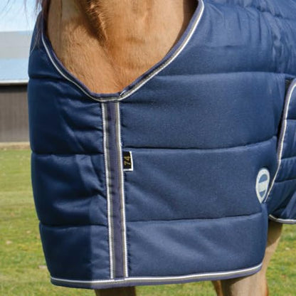 Country Pride Squall Heavyweight Bellyband Stable Blanket, Navy, 70 - size: 70
